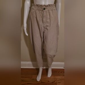 Zara Woman's Size 8 Tan Corduroy Pants